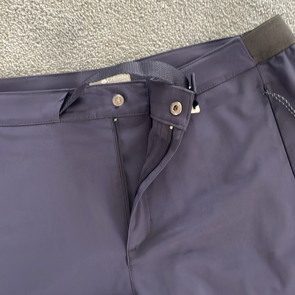 Columbia Titanium Men’s Omni-Shield Hiking Pants 16/48 Navy Lightweight Travel - Picture 6 of 14